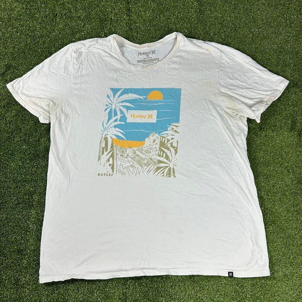 Hurley Men's White T-shirt